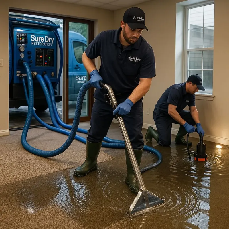 Water Extraction and Removal process in Chattahoochee County, GA